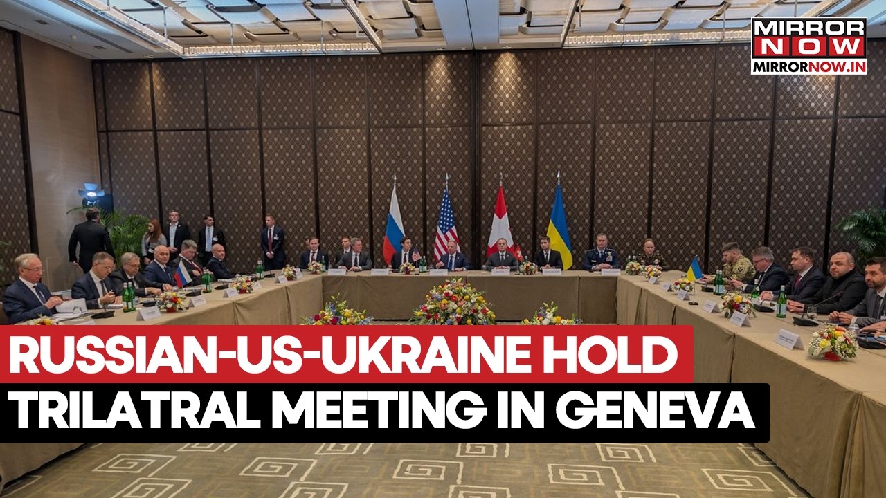 Coffee Break at Geneva: European Delegates Drink During Ukraine Crisis Talks