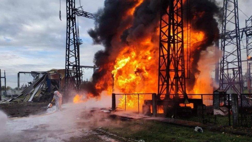 Ukrainian Military Strikes in Russian Energy Hub Kill Four Civilians