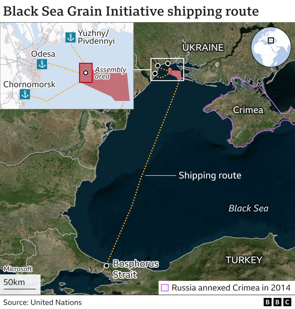 Ukraine’s Final Waterway Under Siege as Russia Targets Grain Exports and NATO Aid