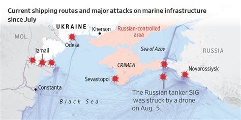 Russian Forces Target Ukrainian Military Logistics in Black Sea Ports
